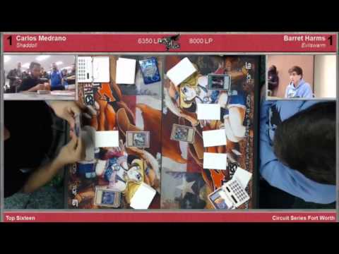 ARG Fortworth Top 16 Game 2!! Shaddoll Vs Evilswarm!!