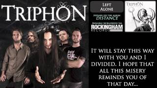 Triphon - Left Alone (lyrics)