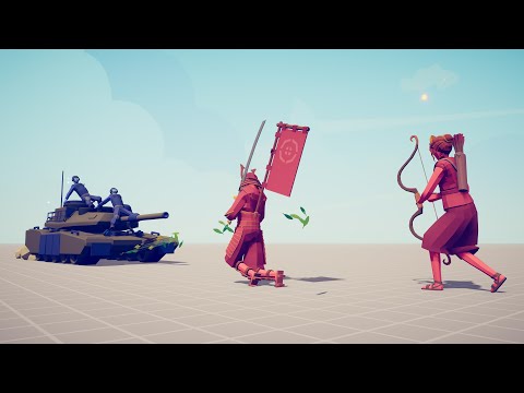 SHOGUN & ARTEMIS vs EVERY UNIT - Totally Accurate Battle Simulator TABS