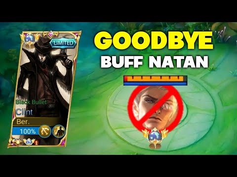 GOODBYE BUFF NATAN! THIS IS HOW YOU COUNTER NATAN IN GOLD LANE USING CLINT!🔥 CLINT BEST BUILD 2023