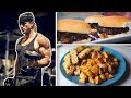 What I Eat In A Day for VEGAN MUSCLE GAINS! (HEALTHY PROTEIN)