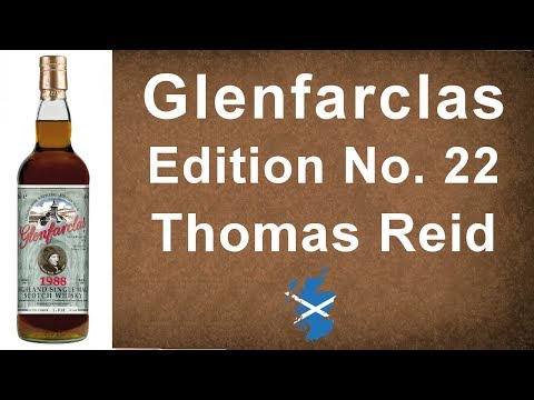 Glenfarclas Edition No 22 Thomas Reid 1986 Single Malt Scotch Whisky Review #237 - WhiskyJason