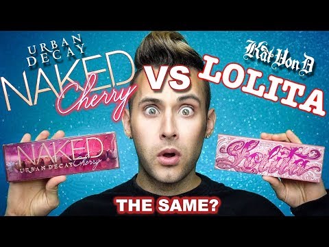ARE THEY THE SAME?! Naked Cherry vs Lolita | Urban Decay vs Kat Von D