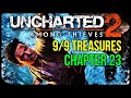 UNCHARTED 2 | CHAPTER 23 | ALL TREASURES ( 9 Treasures )