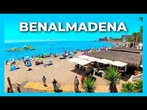 Benalmadena Spain Summer Seaside Walk Malaga Costa del Sol | August 2025