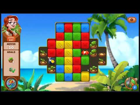 Lost Island Blast Adventure Level 697 - NO BOOSTERS 🏝️ | SKILLGAMING ✔️