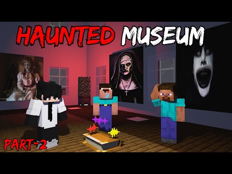 Exploring Haunted Museum in Minecraft