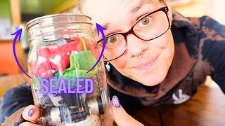 PRESERVING: How to Vacuum Seal ANYTHING! Seal it in a jar!
