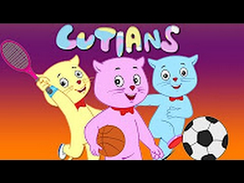 Three Little Kittens Played Games at Rio - Nursery Rhymes by Cutians™ - The Cute Kittens | ChuChu TV