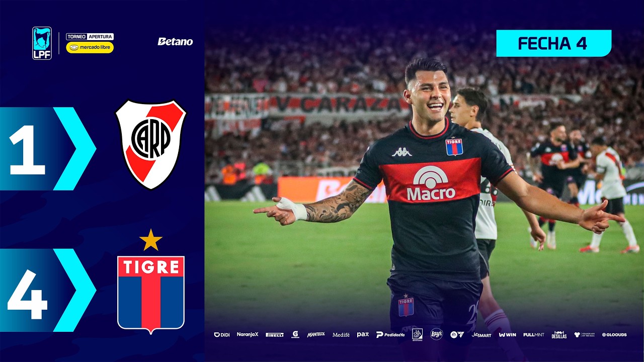 River Plate vs Tigre Highlights