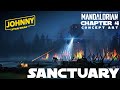 The Mandalorian Chapter 4 Sanctuary Original Concept Art And Camp Attack Soundtrack