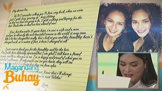 Magandang Buhay: Pia reads Pauleen Luna's touching letter for her