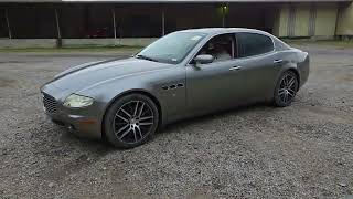 2007 Maserati Quattroporte Sport GT Walk Around and Drive By
