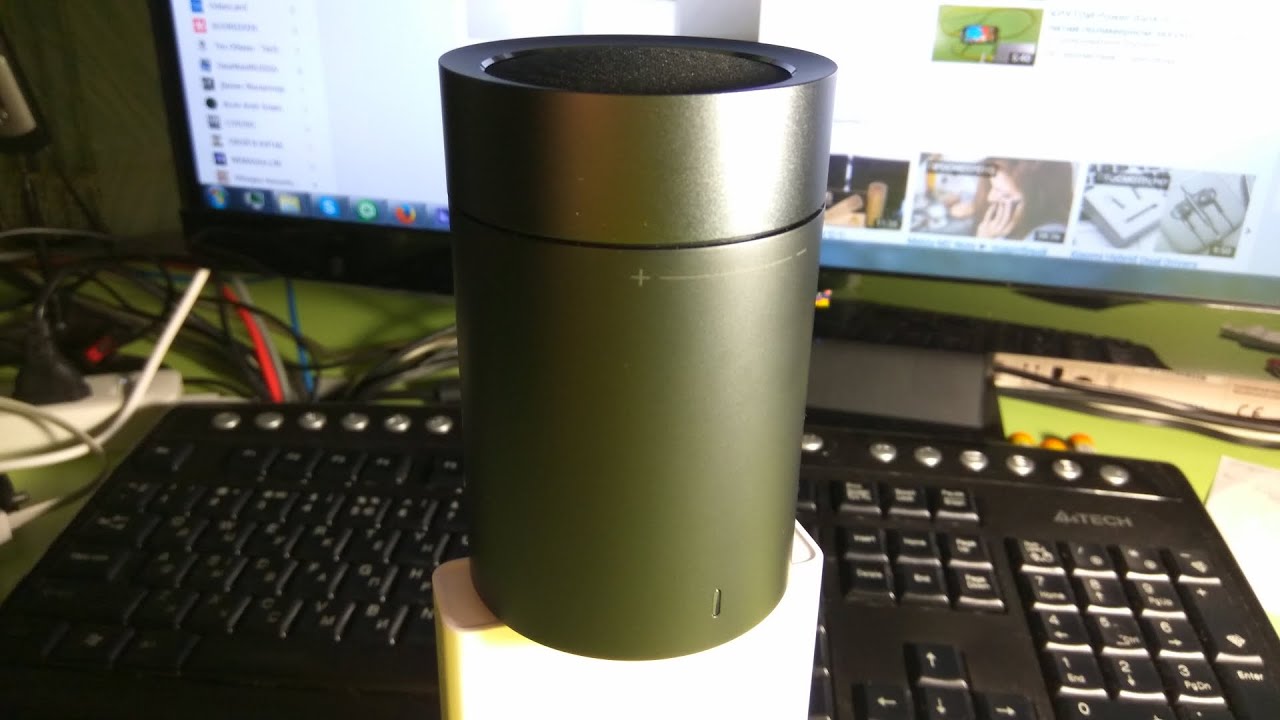 Портативная колонка Xiaomi Mi Round 2, черный