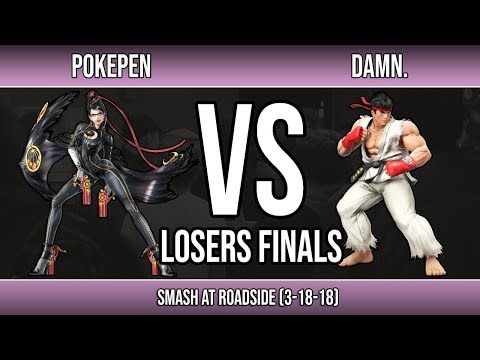 Roadside Hobbies 24 - Losers Finals: DAMN. (Ryu) vs Pokepen (Sheik/Bayonetta)