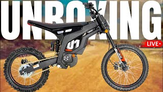 LIVE: 72V REXX T01 Fast Electric Dirt Bike Only $3000! ⚡️ Unboxing & Assembly