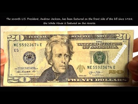 United States New Twenty Dollar ( $20 ) bill Features & Security