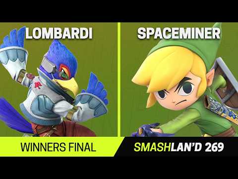 SmashLAN'd 269 Winners Final - Lombardi (Falco) vs SpaceMiner (Toon Link) - SSBU Tournament