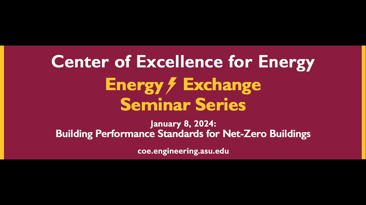 Building Performance Standards for Net-Zero Buildings