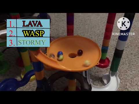 Marble Race with 40 Marbles!