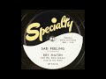 OLDIES 1950 OCT 7 SAD FEELING-Roy Milton