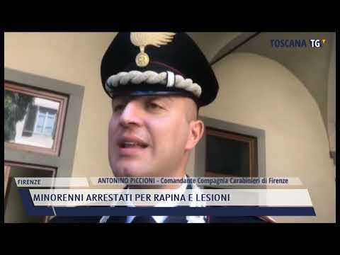 2022-05-13 FIRENZE - MINORENNI ARRESTATI PER RAPINA E LESIONI