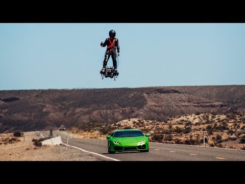 This Man Hits 100 mph on a Hoverboard