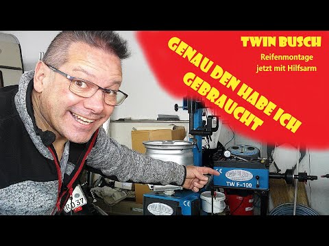 Twin Busch TWX 610 equipped with Atlantis support arm #apeharry