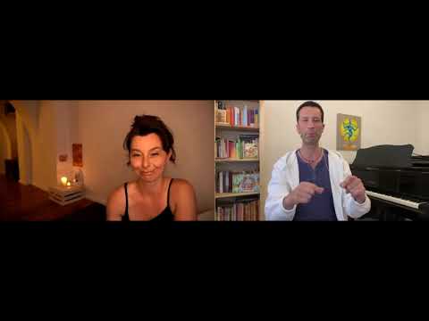 Gespräch zwischen Pranavi und Sundaram über Mantrayoga und verantwortungsvolles Handeln