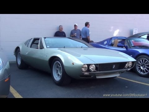 RARE De Tomaso Mangusta Video