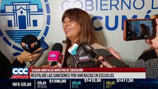 SUSANA MONTALDO MINISTRA DE EDUCACIÓN