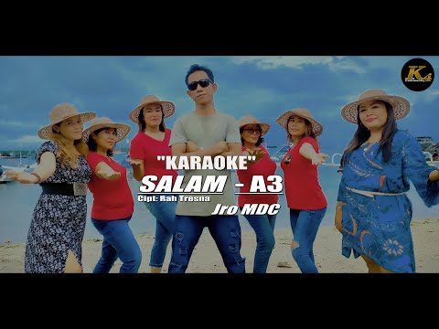 KARAOKE SALAM A3 - JRO MDC - LYRIC MUSIC VIDEO OFFICIAL