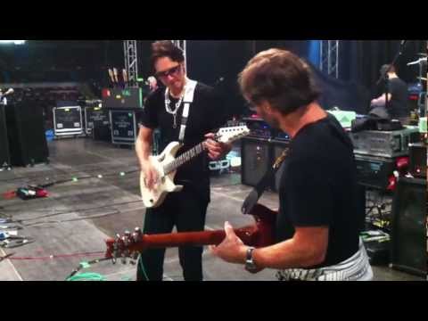 Steve Vai and Al Di Meola Jam in Prague Part II.