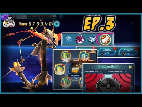 Fusion, Friendship Cards and Recycle Event - OL Rayquaza Power Up Ep.3 - Pokeland Legends