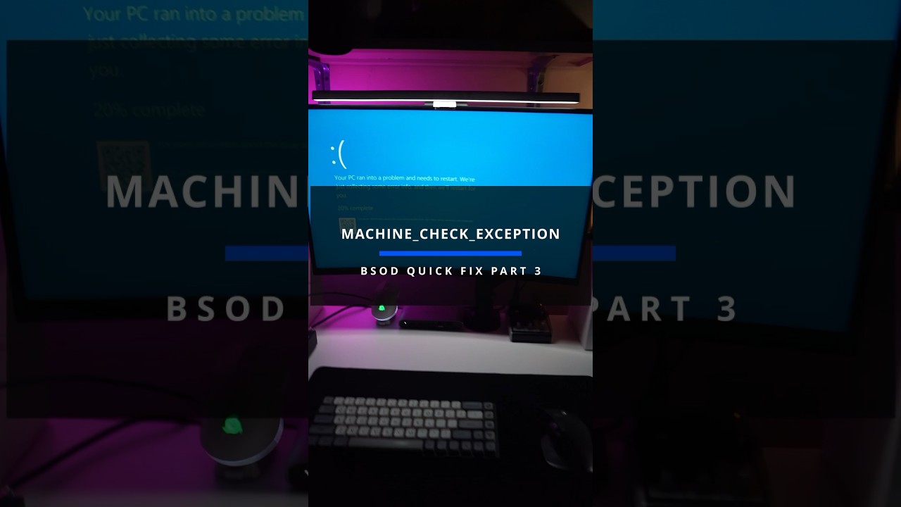 BSOD quick fix MACHINE_CHECK_EXCEPTION part 3