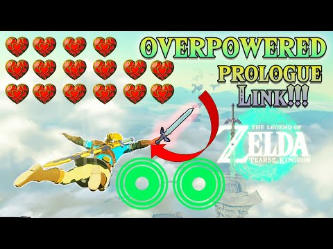 Huge Glitch! How to Start the game with 30 hearts and 3 stamina wheels! | Tears of the kingdom 1.0.0