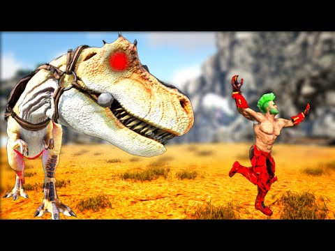 Super Mods Gave Me A 60 Million Damage TRex, Impossible To Tame The Demonic Parasaur Ark Dinosaur