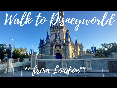 WALKING TO DISNEY.. From London?!? (Challenge Part 167)