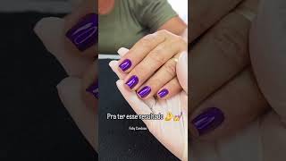Eu deposito bastante esmalte na lateral