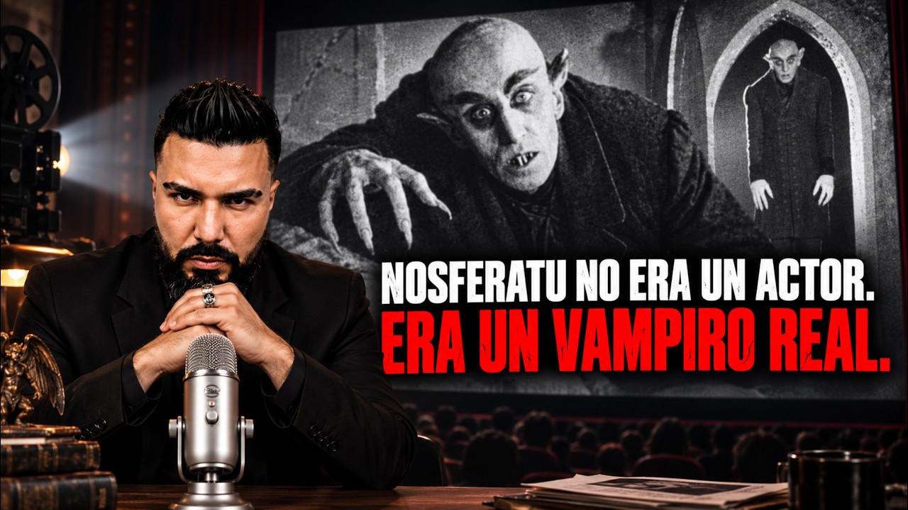 NOSFERATU: No era un actor, ERA UN VAMPIRO real de una cueva de Los Cárpatos. EL SECRETO DE HITLER