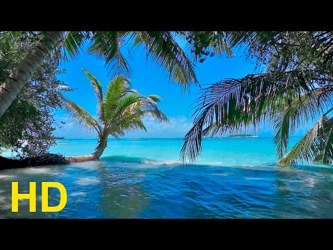 Relaxing Beach - Pan Flute Music and  Nature