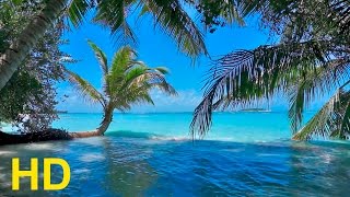 Relaxing Beach - Pan Flute Music and  Nature