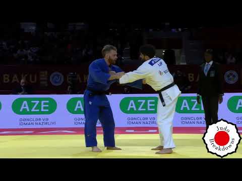 Judo Mens U73 - Lasha Shavdatuashvili vs. Salvador Cases Roca - Baku 2022