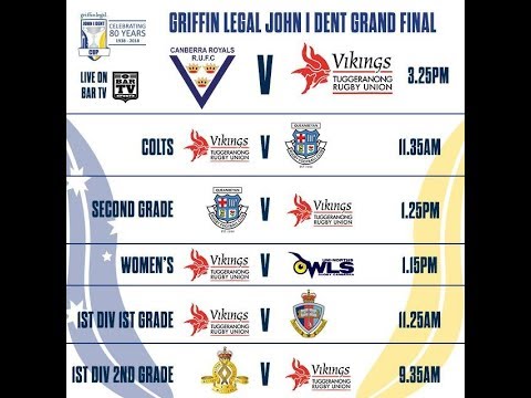 2018 John I Dent 1st Div 2nd Grade Grand Final - RMC v Tuggeranong