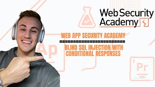 Web Security Academy: Blind SQL injection with conditional responses