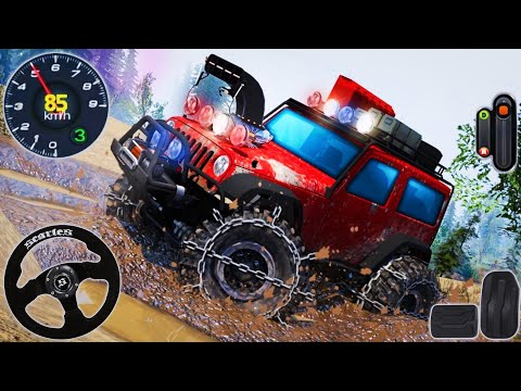 Spintrials Car Driving Racing Simulator - 4×4 Offroad Jeep Driver 2023 - Android Gameplay