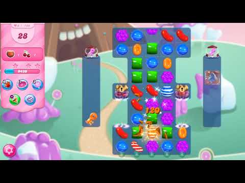 Candy Crush Saga - LEVEL 723 PASSED with 3 STARS HIGH SCORE GAMEPLAY