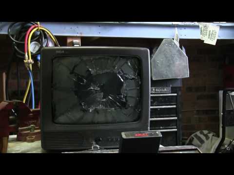 Small CRT TV Smash