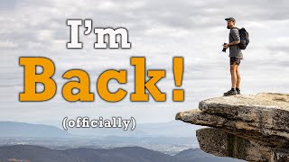 I'm Back - New Gear, New Trips, New Plan