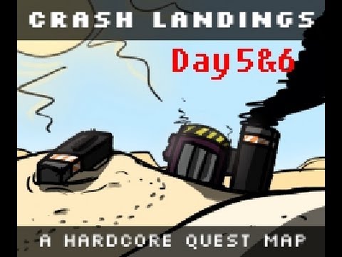 Minecraft [HQM] Crash Landing - Day 5&6